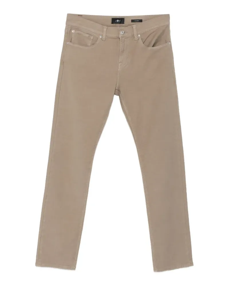 7 for all mankind Rawhide logo-patch jeans - Grün Grün