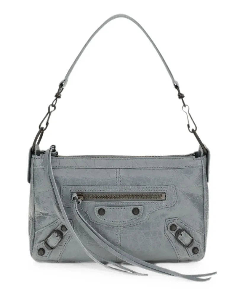 Balenciaga mini Le City Moto shoulder bag - Blau Blau