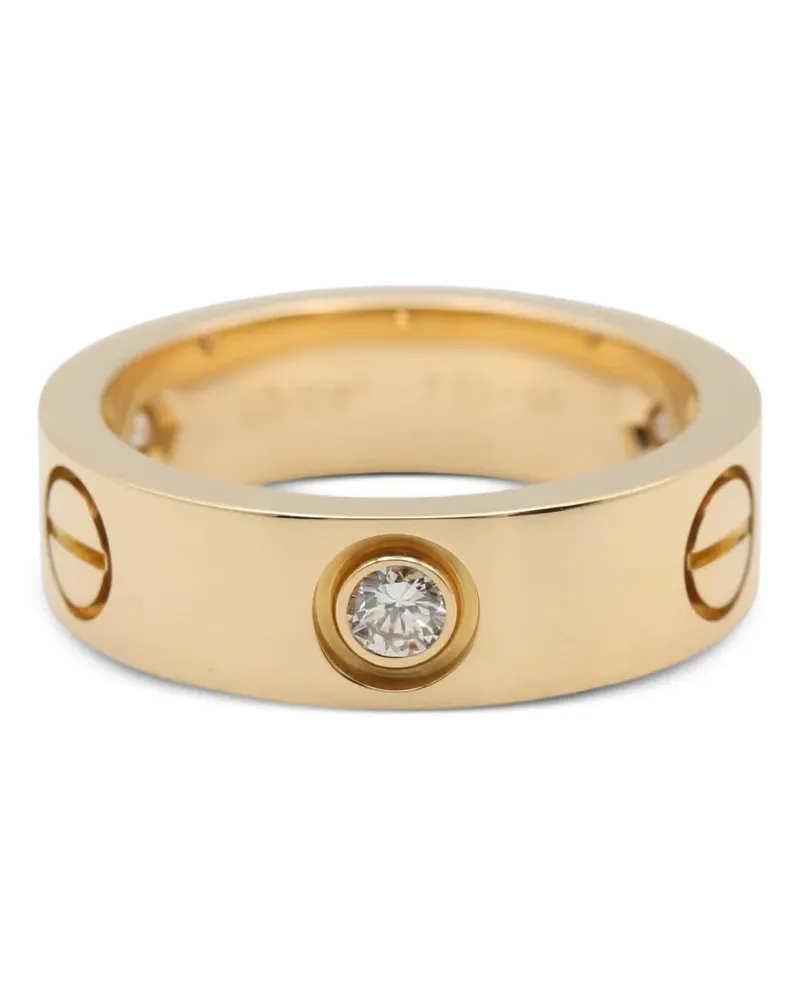 Cartier 2010s Love Ring mit Diamant - Gold Gold