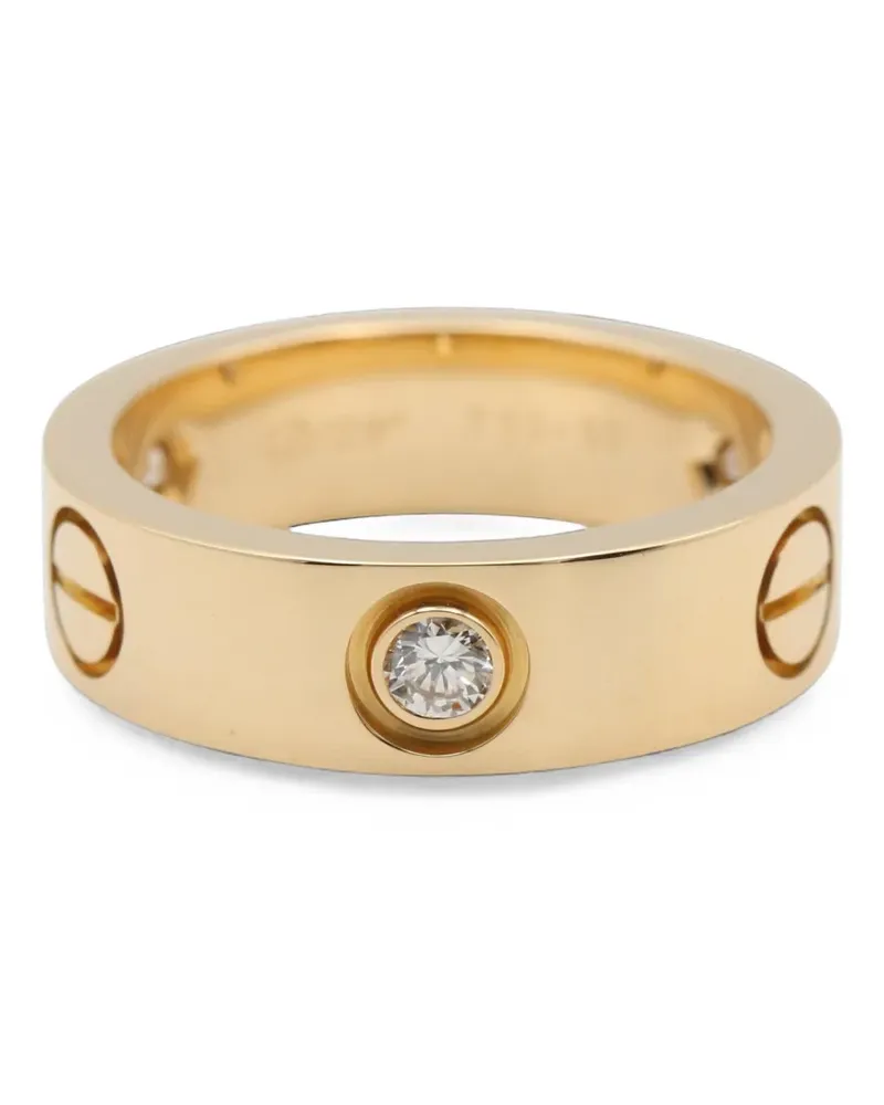 Cartier 2010s Love Ring mit Diamant - Gold Gold