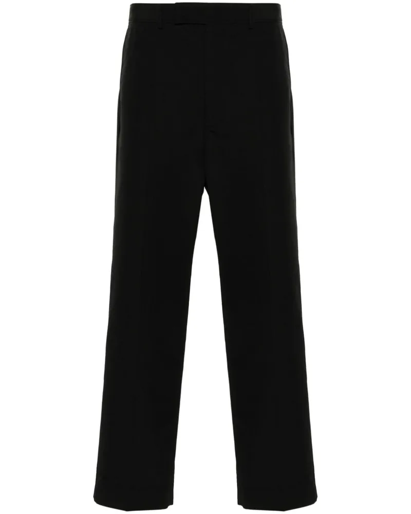 Gucci Strukturierte Cropped-Chino - Schwarz Schwarz