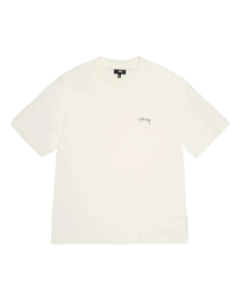 Stüssy Lazy T-Shirt - Weiß Weiß
