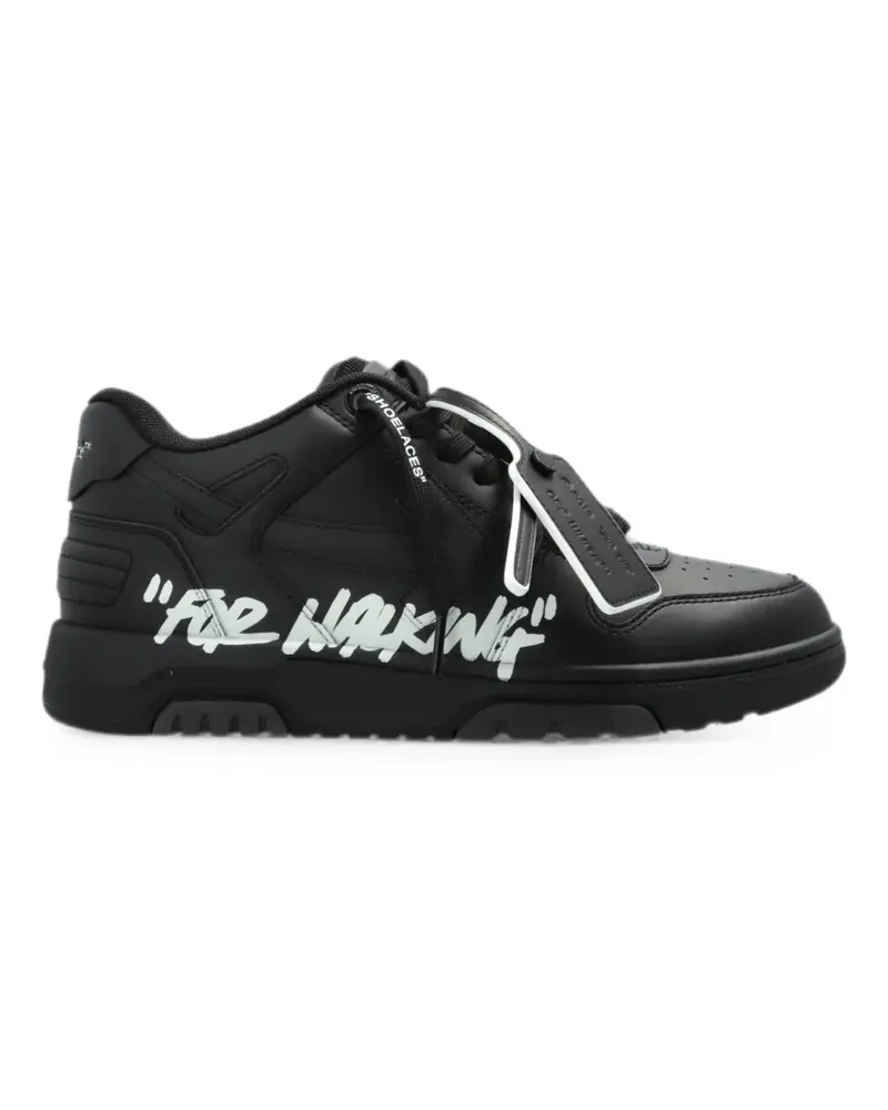 OFF-WHITE Out Of Office "For Walking" sneakers - Schwarz Schwarz