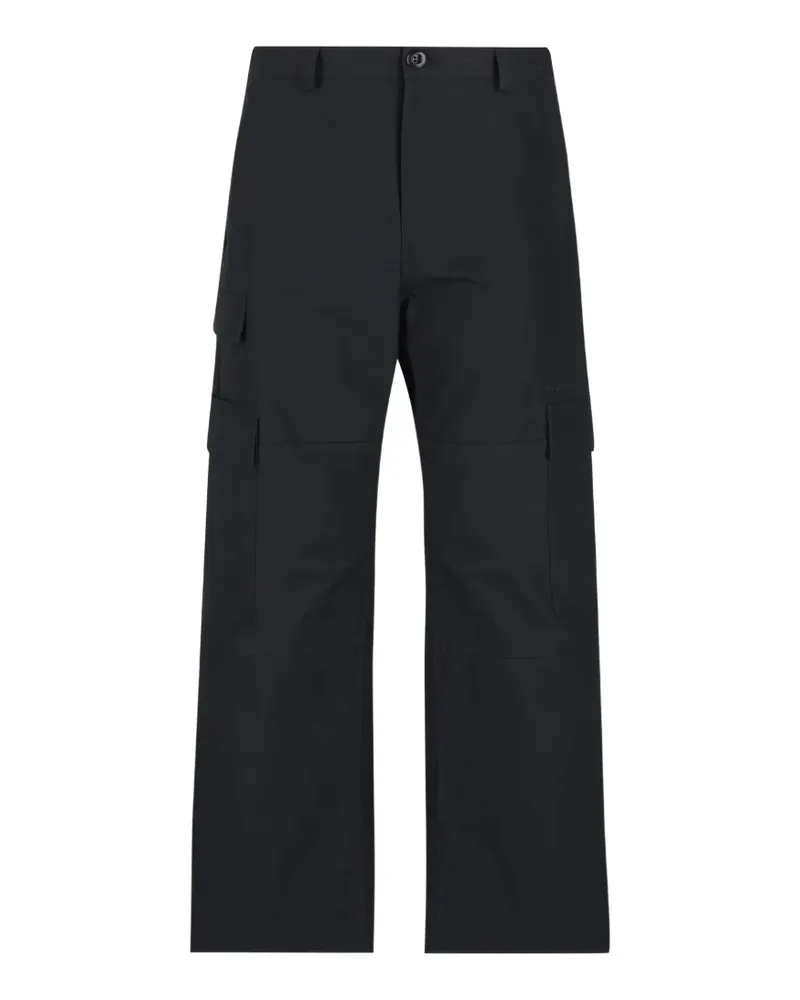 Balenciaga ripstop-texture cargo pants - Schwarz Schwarz
