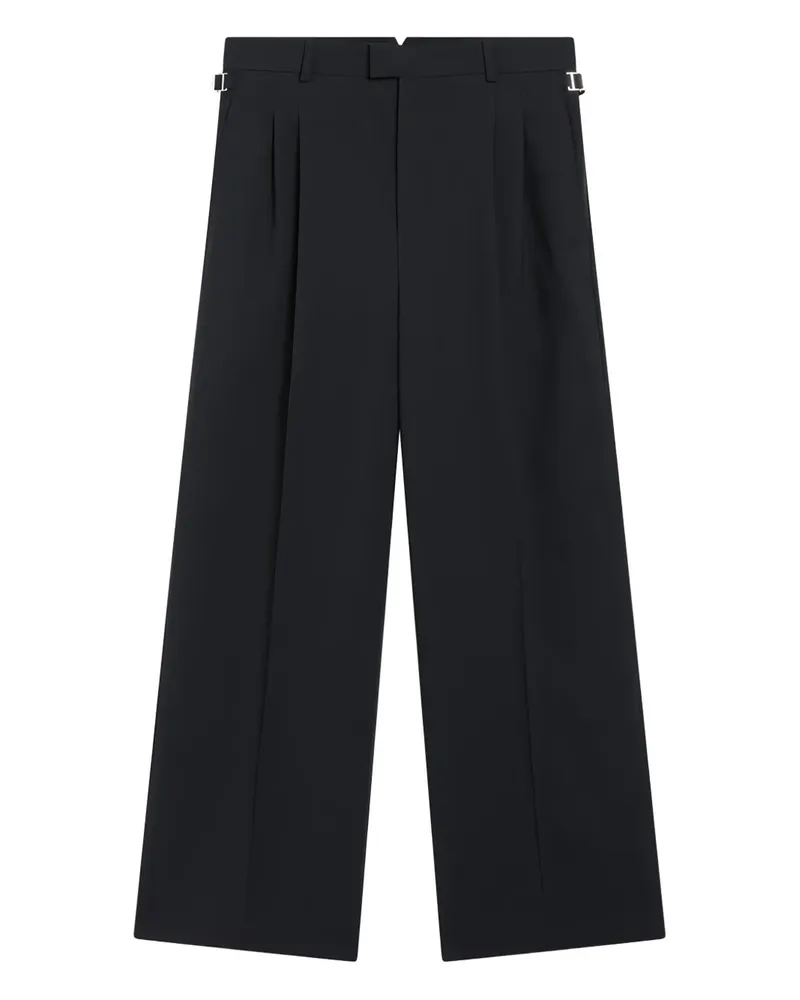 AMI Paris Plissierte Hose - Grau Grau