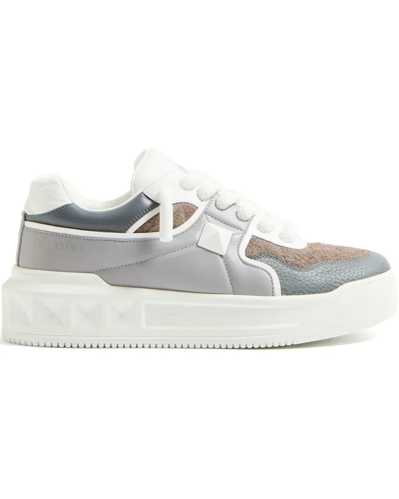 Valentino Garavani One Stud XL Sneakers - Grau Grau