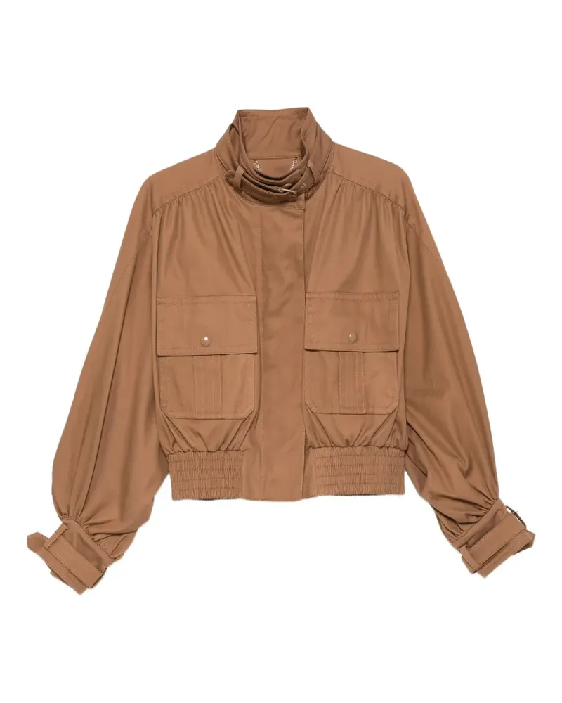 Zimmermann Valiant Drill Cropped-Jacke - Braun Braun
