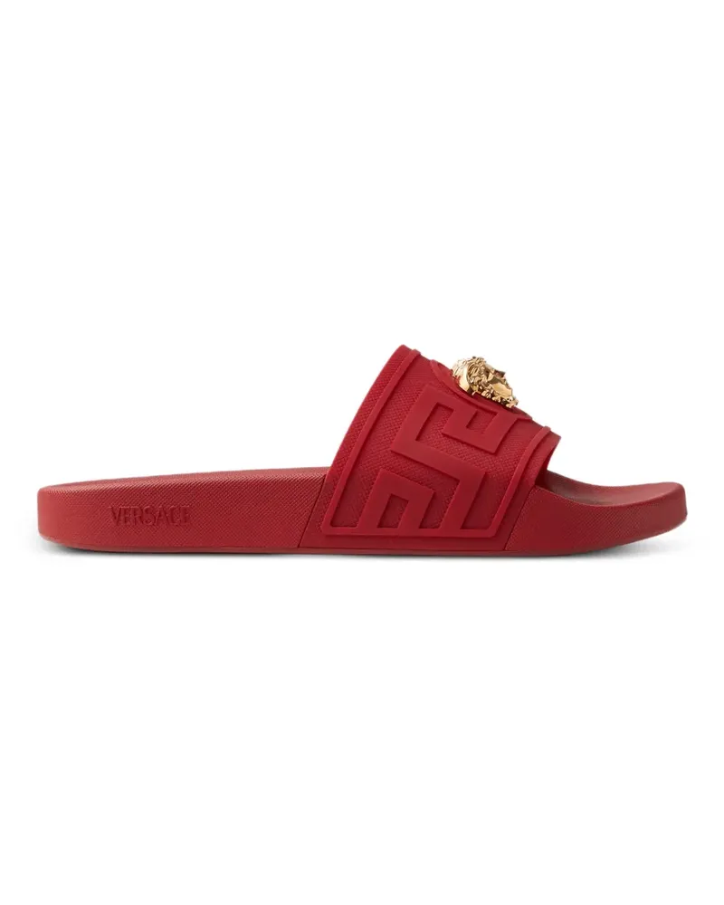 Versace La Medusa rubber sliders - Rot Rot