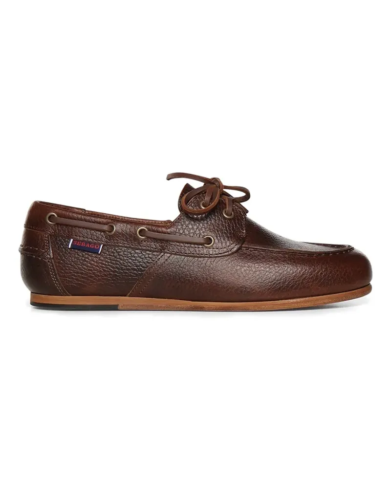 Sebago grained boat shoes - Braun Braun
