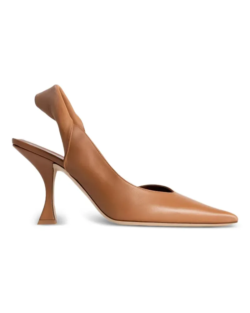 by FAR Yasha twisted slingback pumps - Braun Braun