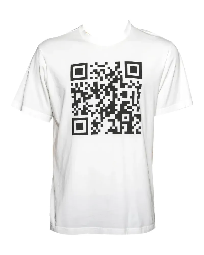 VETEMENTS T-Shirt mit grafischem Print - Weiß Weiß