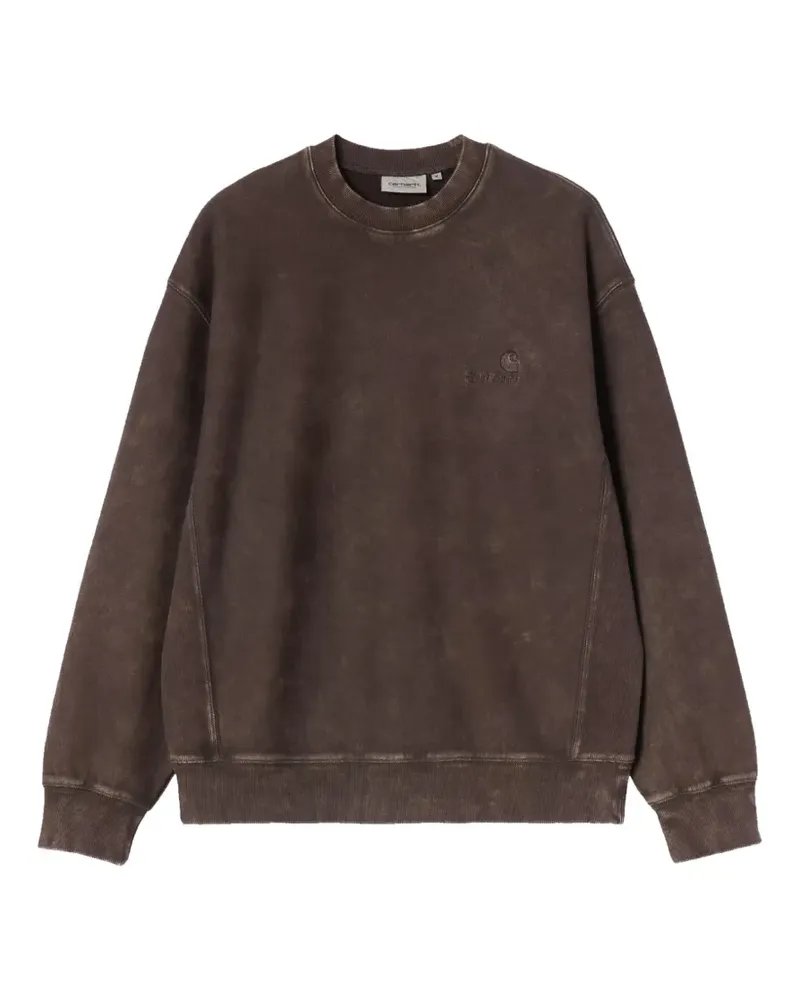 Carhartt WIP Lambert T-Shirt mit Logo - Braun Braun