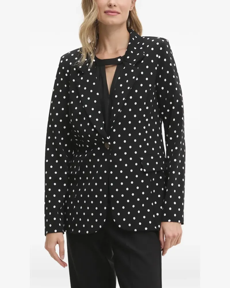 Joseph Ribkoff polka-dot blazer - Schwarz Schwarz