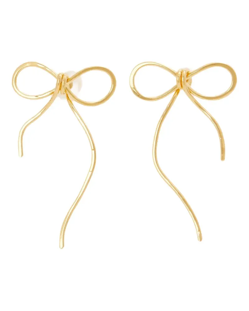 Marni Ohrringe mit Schleife - Gold Gold