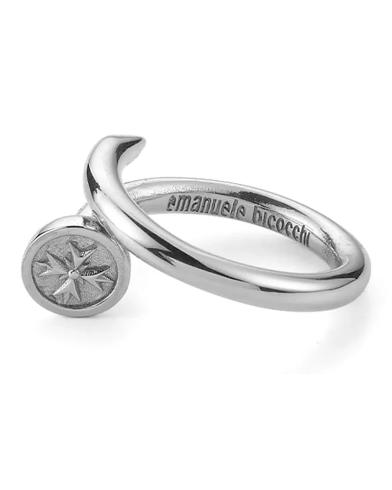 Emanuele Bicocchi EB Crest Spiralring - Silber Silber