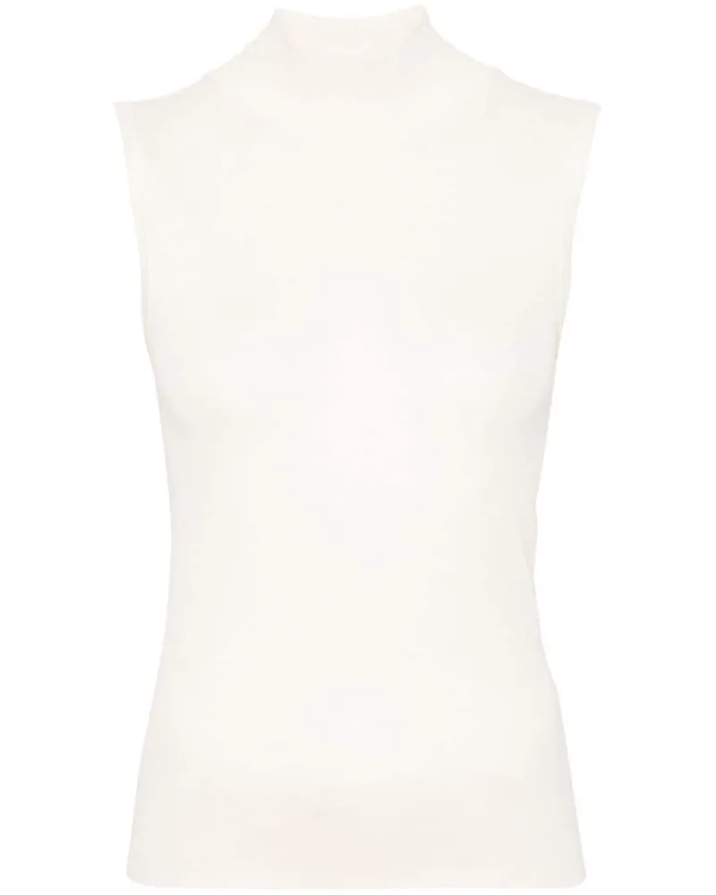 Christophe Lemaire Top mit Stehkragen - Nude Nude