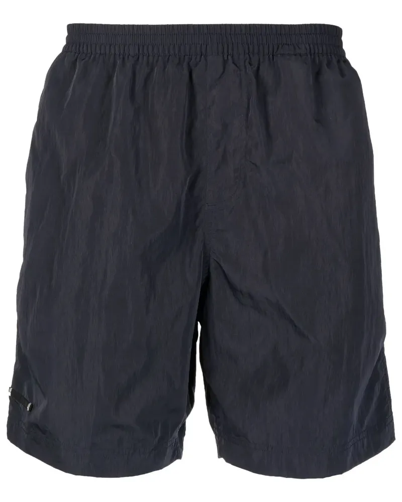 TRUE TRIBE Shorts mit elastischem Bund - Blau Blau