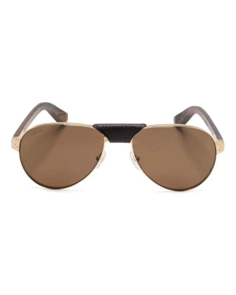 Cartier CT0495S Sonnenbrille - Braun Braun