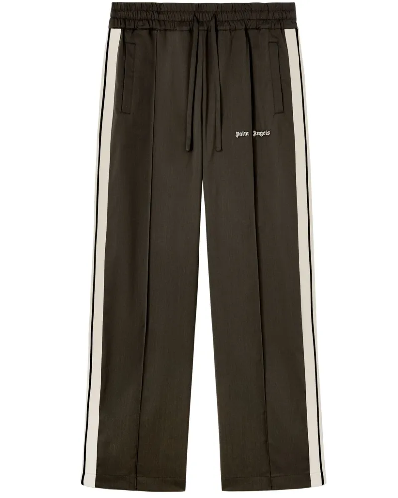 Palm Angels Jogginghose mit Logo-Stickerei - Braun Braun