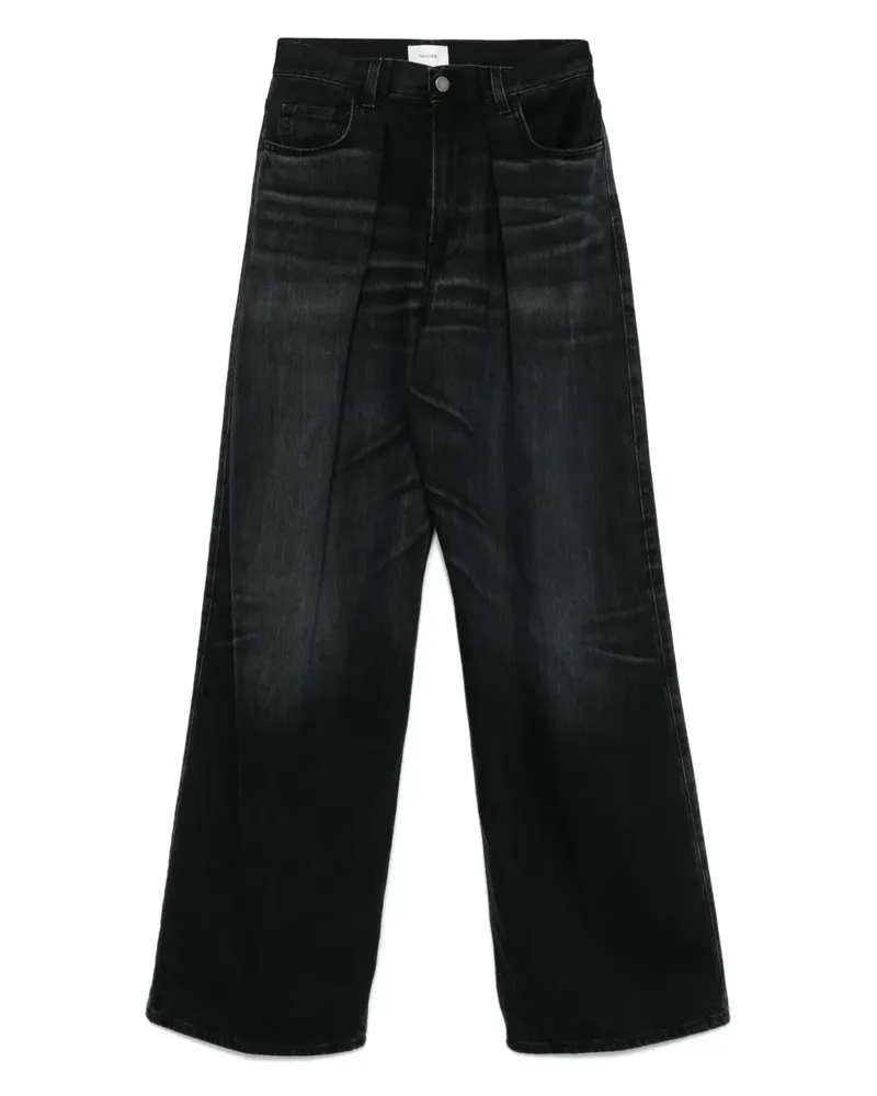 Haikure Candy Jeans mit Falten - L0854 BLACK TENCEL L0854