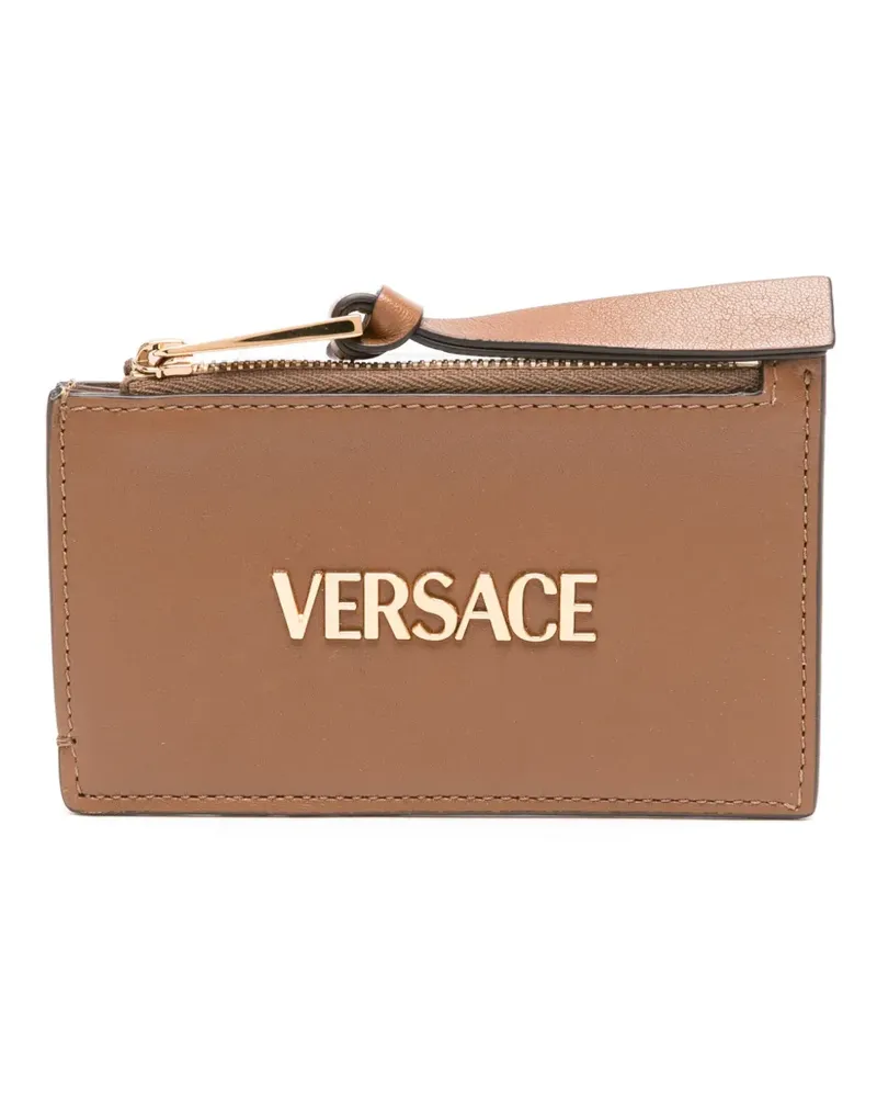 Versace Klassisches Kartenetui - Braun Braun