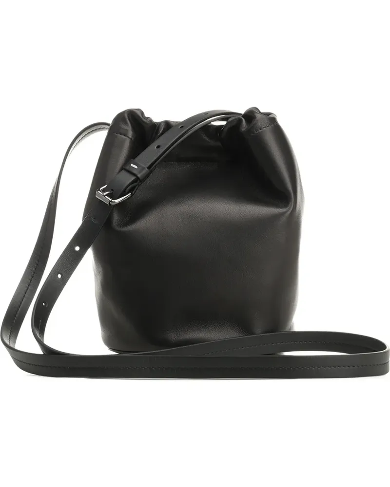 Maison Margiela Beuteltasche mit Kordelzug - Schwarz Schwarz