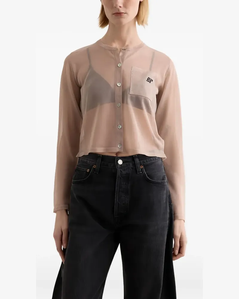 Baum und Pferdgarten Crisje chest-pocket cardigan - Braun Braun