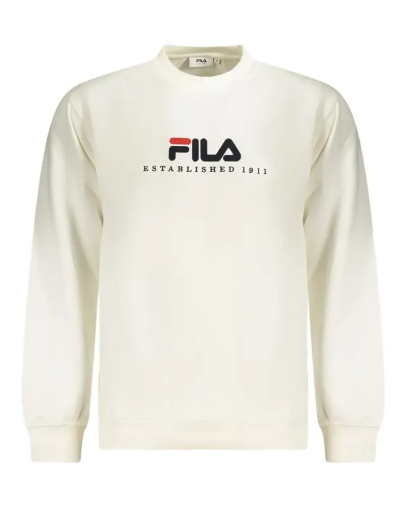 Fila logo-print long-sleeve sweatshirt - Weiß Weiß