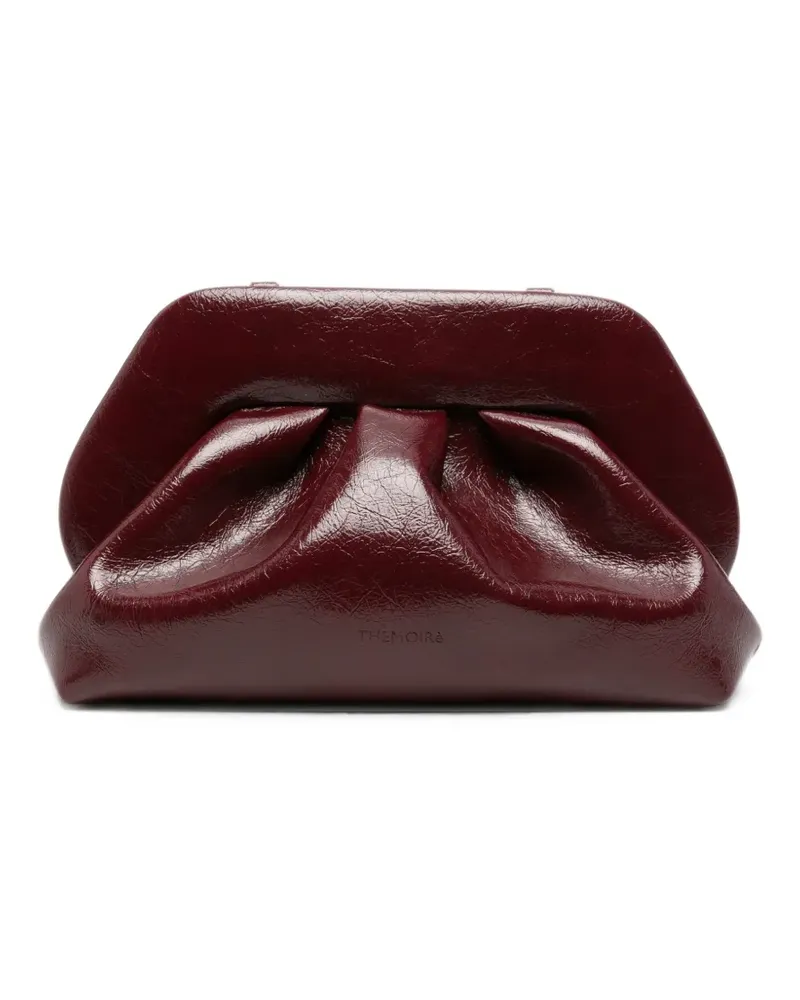 THEMOIRÈ Bios ruched shoulder bag - Rot Rot