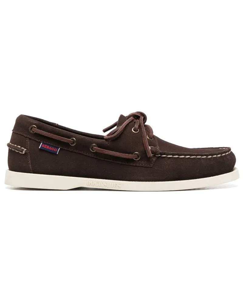 Sebago Portland Flesh Out Segelschuhe Braun