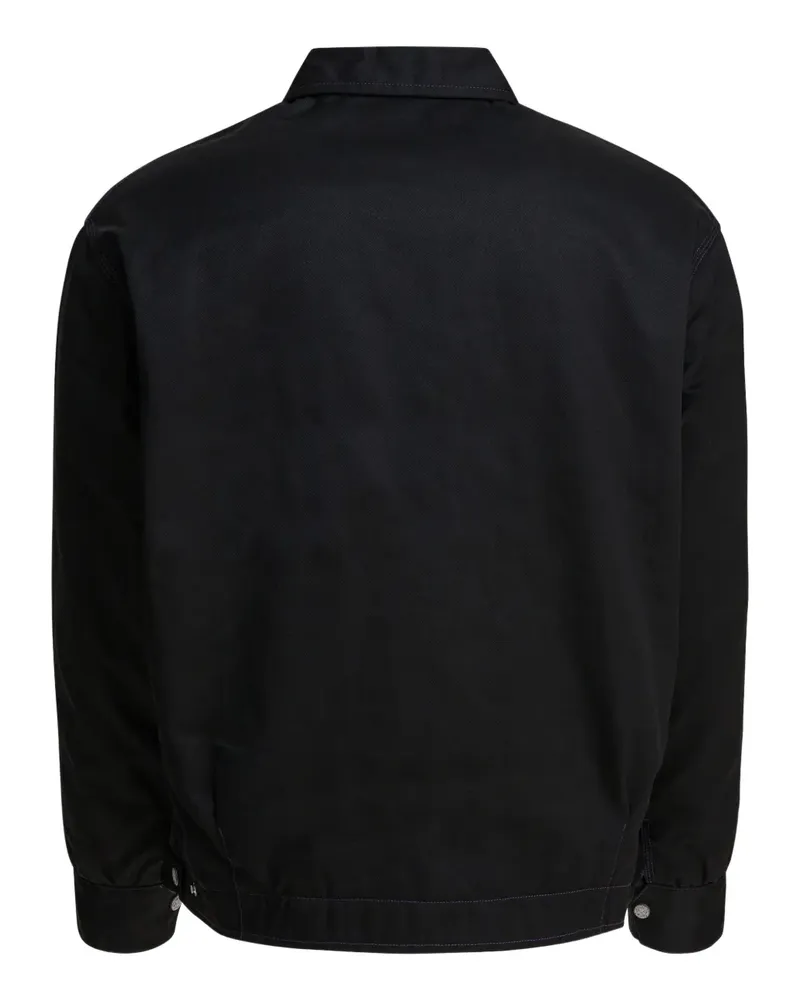 NEEDLES PE/C Twill logo chest-pocket jacket - Schwarz Schwarz
