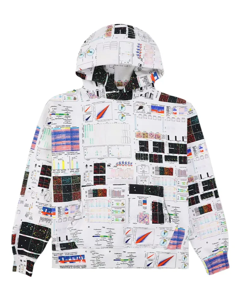 PLEASURES Textbook hoodie - Weiß Weiß