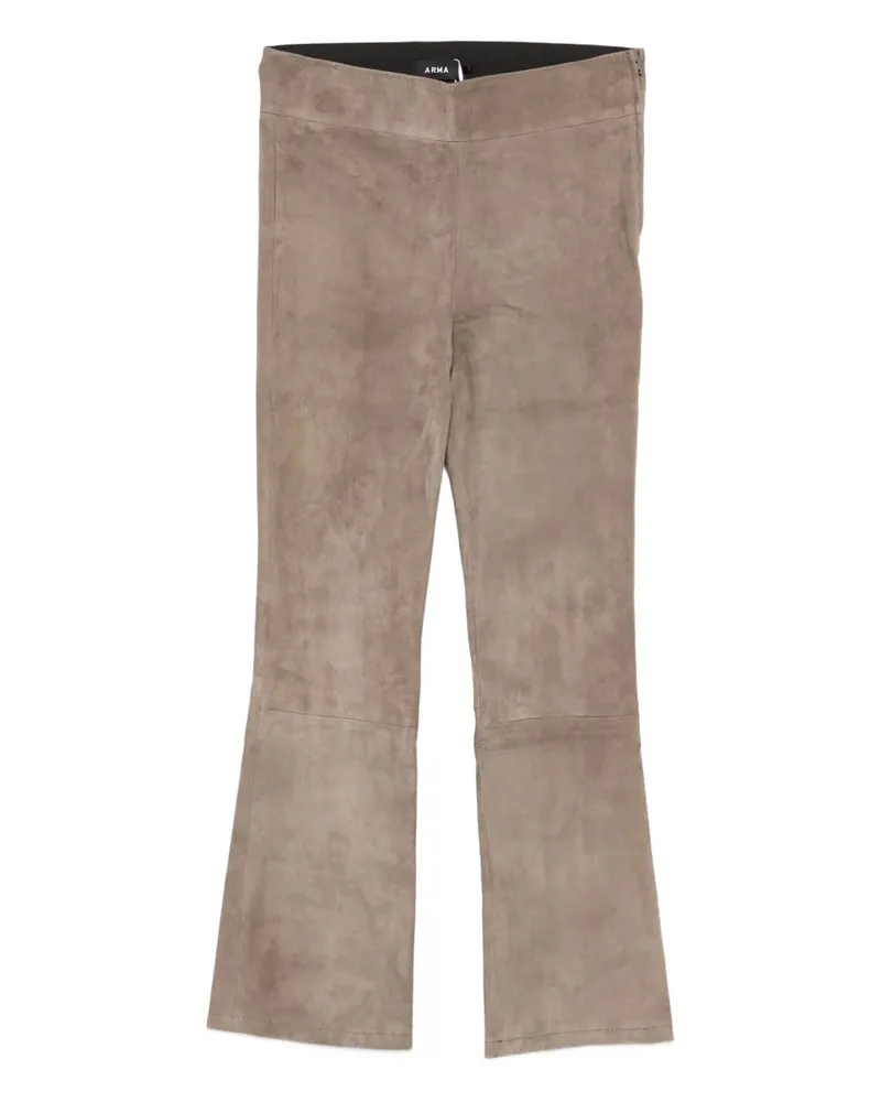 Arma flared cropped trousers - Grau Grau