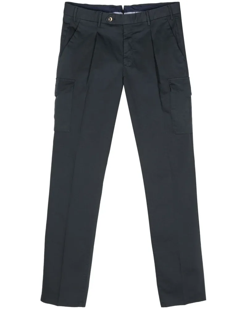 PT TORINO Cargohose im Tapered-Design - Blau Blau