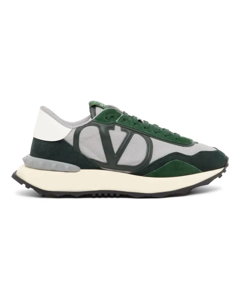 Valentino Garavani Netrunner Sneakers aus Stoff und Wildleder - Grün Grün