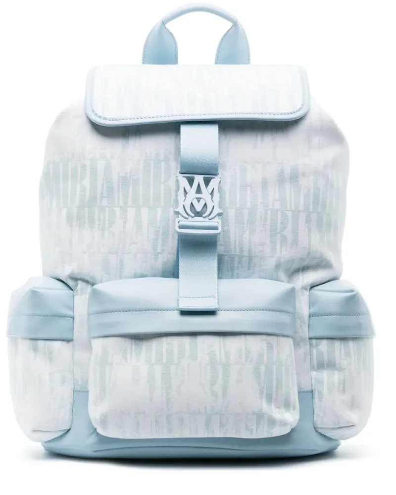 Amiri Jacquard-Rucksack mit Batikmuster - Blau Blau