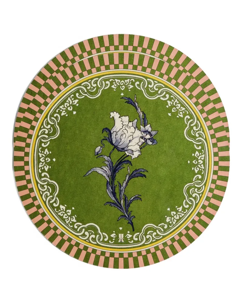 La DoubleJ Disk Tischsets (2er-Set) - Grün Grün