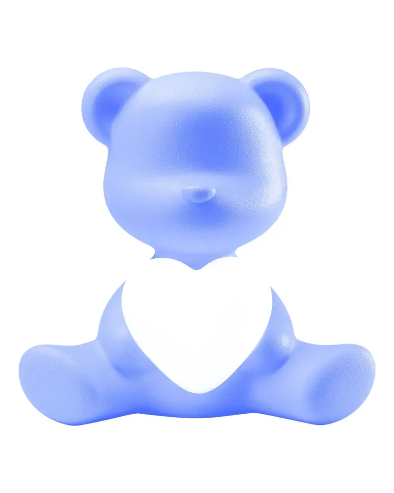 Qeeboo xs Teddy Heart Lampe - Blau Blau