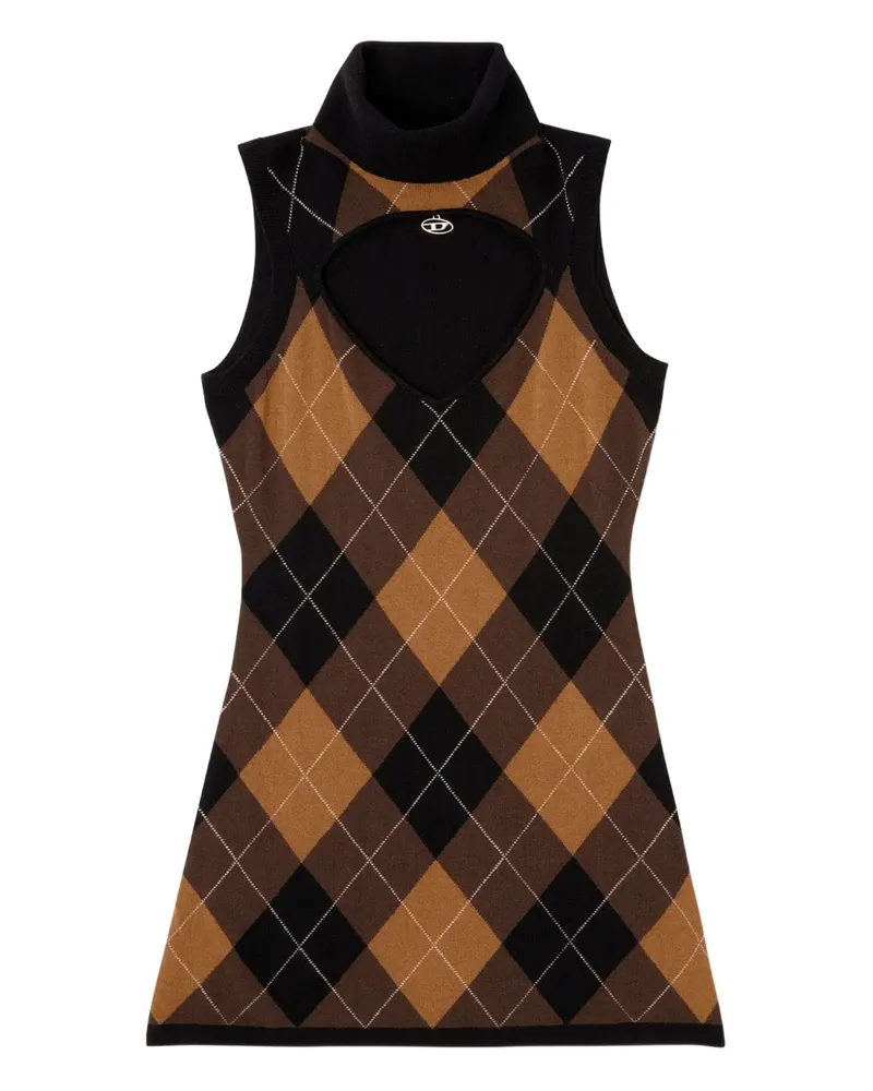 Diesel M-Romko Minikleid - Braun Braun