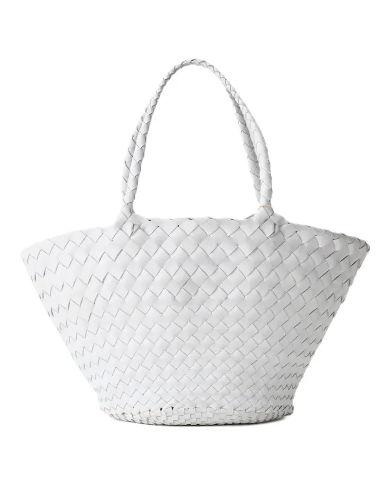 Dragon Diffusion Egola woven tote bag - Weiß Weiß