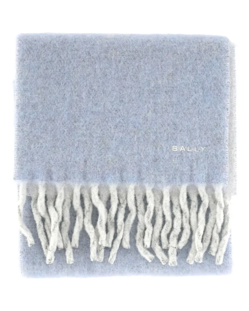 Bally fringed scarf - Blau Blau