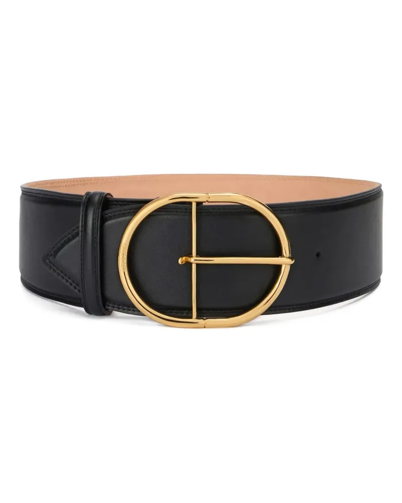 Roberto Cavalli leather belt - Schwarz Schwarz