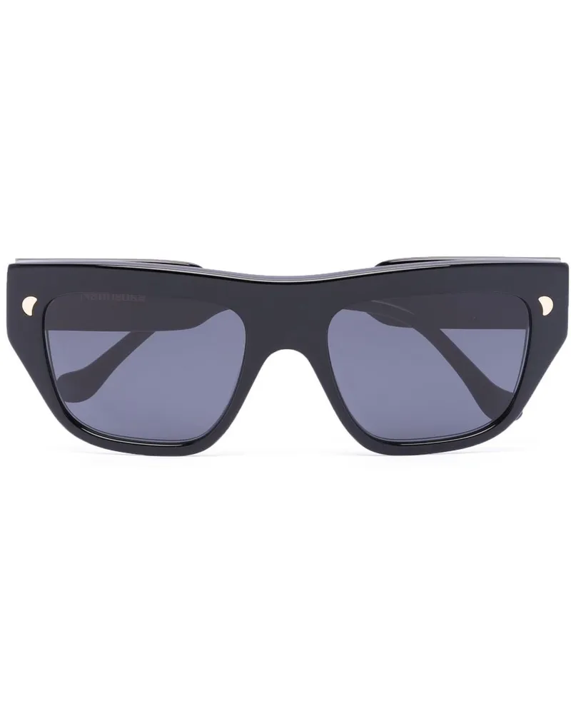 Nanushka Oversized-Sonnenbrille - Schwarz Schwarz