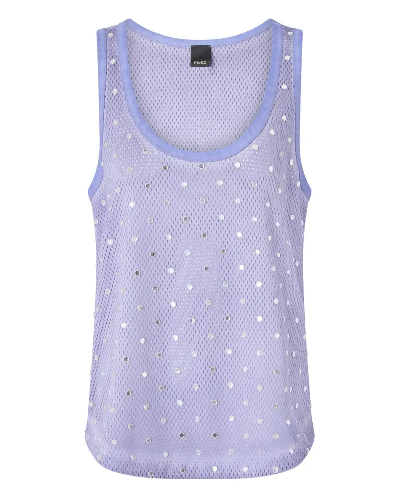 Pinko Verziertes Top - Violett Violett