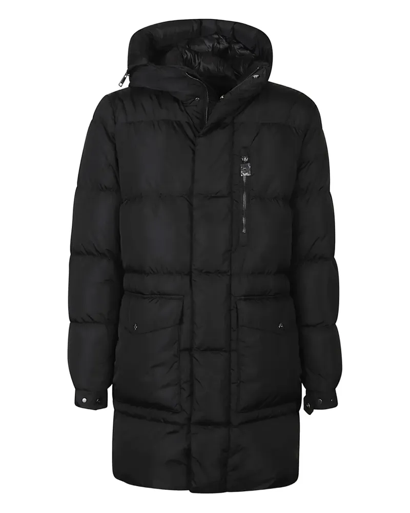 ADD hood ped coat - Schwarz Schwarz