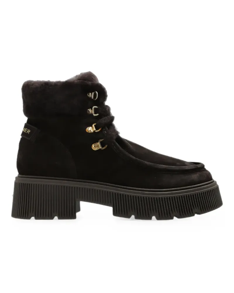 Bogner Turin Stiefel mit Shearling-Besatz - Braun Braun