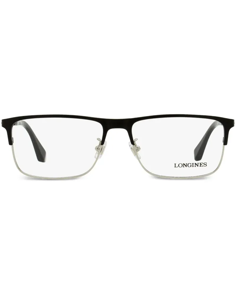 Longines LG5005-H Brille mit eckigem Gestell - Schwarz Schwarz