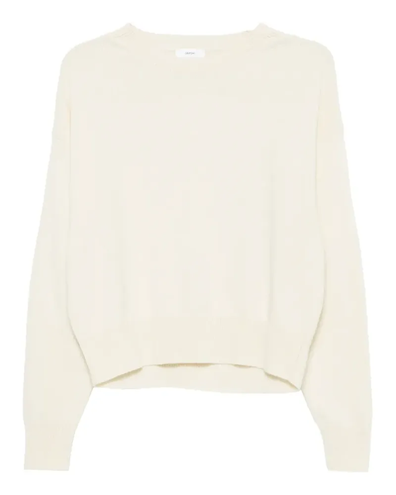 Mauro Grifoni Marion Pullover mit Ellbogen-Patch - Nude Nude