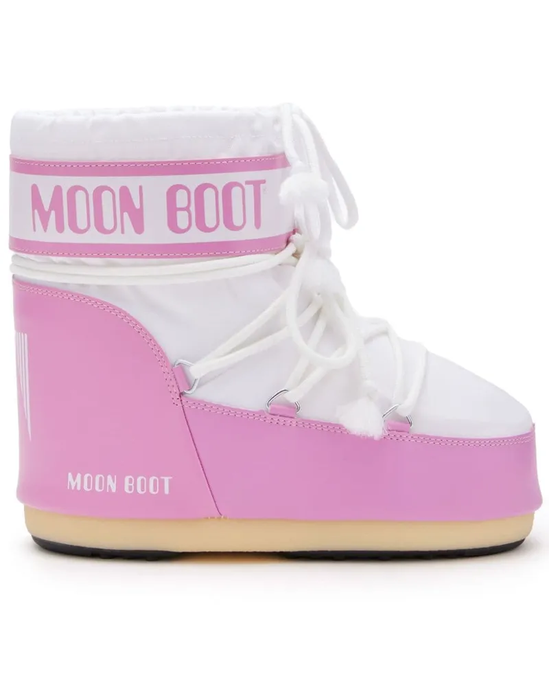 Moon Boot Icon Low Stiefel - Rosa Rosa