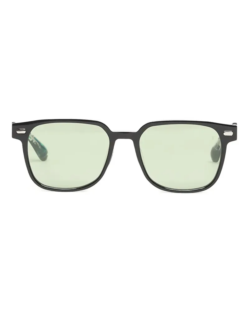 BAPE square-frame sunglasses - Schwarz Schwarz